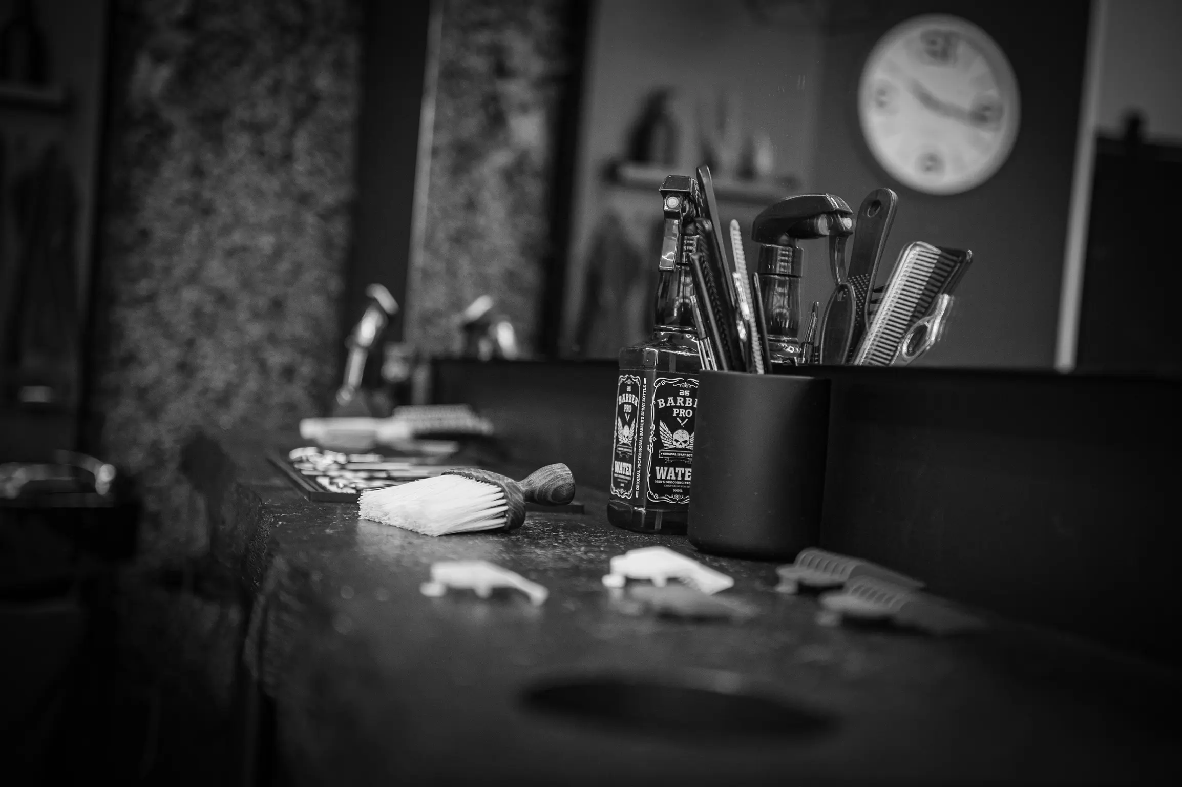 Fondo de la peluquería